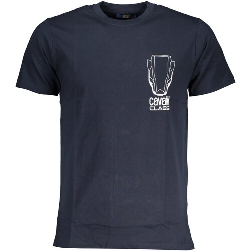 Cavalli Class MEN&#39;S SHORT SLEEVED T-SHIRT BLUE Cene