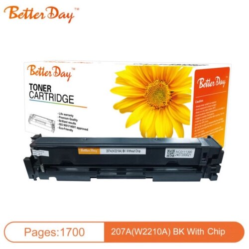 BetterDay toner 207A(W2210A cip) M255/M283 crg067 zam. kaseta za hp black 1.7k (sa cipom) Cene
