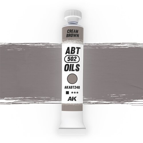 AK Interactive Cream Brown - Abteilung 502 Uljana Boja 20ml - AKABT240 Cene