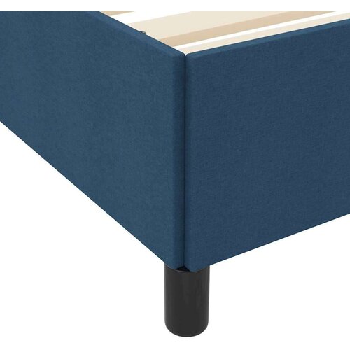  Krevet s opruga kutije Svijetlo siva Crna 200 x 200 cm Slike