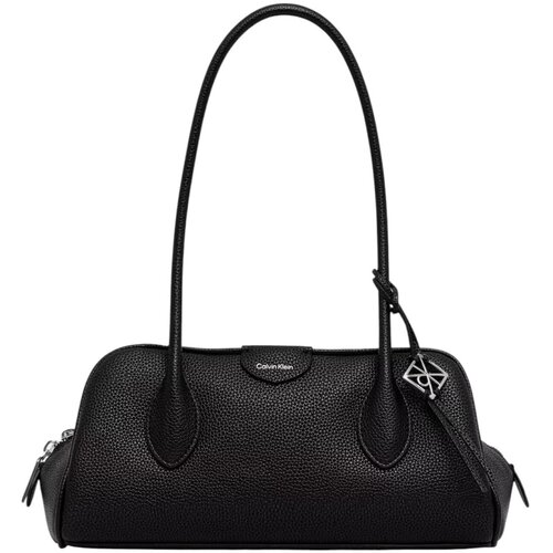 Calvin Klein Jeans Torbice za na ramo EMBLEM TRIO PEBBLE SHOULDER BAG LV04F3743G Črna Cene