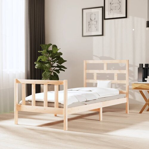  The Living Store Posteljni okvir iz borovine 100x200 cm - Posteljni Okvir, (21449985) Slike