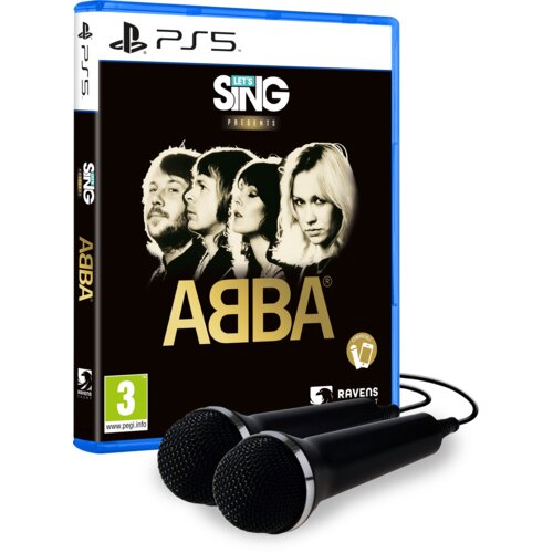 Ravenscourt PS5 Let's Sing: ABBA - Double Mic Bundle Slike