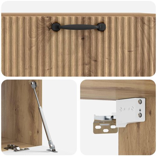  ormar za zid 78,5 x 41 x 30 cm Hrast artisan Slike