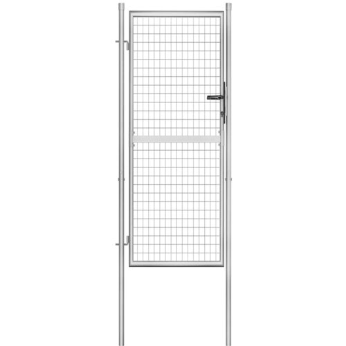  Vrtna vrata od pocinčanog čelika 100x200 cm srebrne boje Cijene