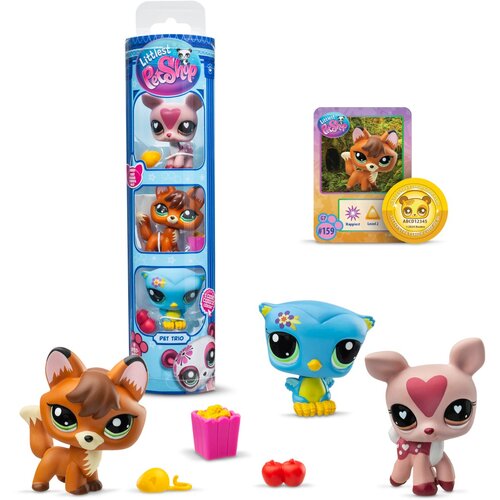 LITTLEST PET SHOP mini figurice 3pack z dod. sort. Slike