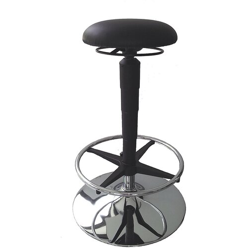 meychair Stolček, nastavljiv po višini, z nožnim obročem, prevleka iz umetnega usnja Cene