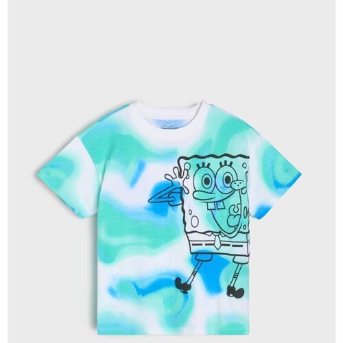 Sinsay Majica kratkih rukava s tie-dye uzorkom SpongeBob SquarePants Cijene