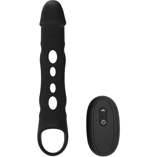 DREAMTOYS Ramrod Vibrating Extender with Remote Black