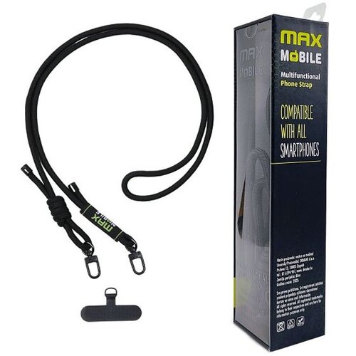 Max Mobile VEZICA ZA MOBITEL 6mm Crna Cijene