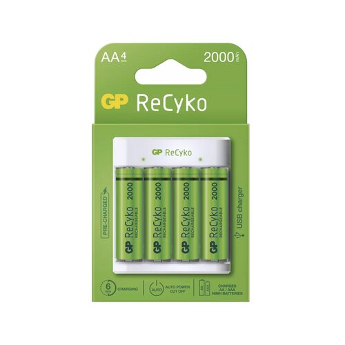 GP Batteries Punjač za baterije E411-210AAHC-2B4, USB Cene