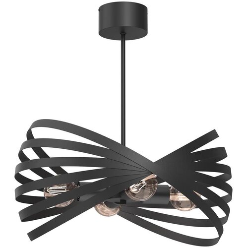  Luster na šipci SPARKLE 4xE27/15W/230V crna Cene