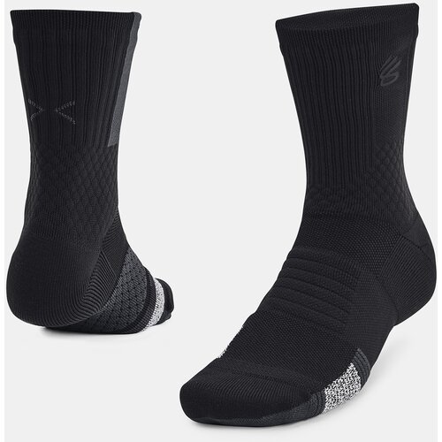 Under Armour Curry UA AD Playmaker 1p Mid-BLK Socks - Unisex Cene