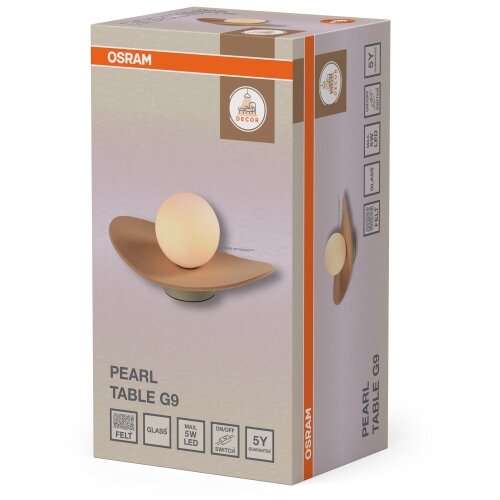 Osram Stona lampa DECOR PEARL 1xG9/5W/230V bež Slike