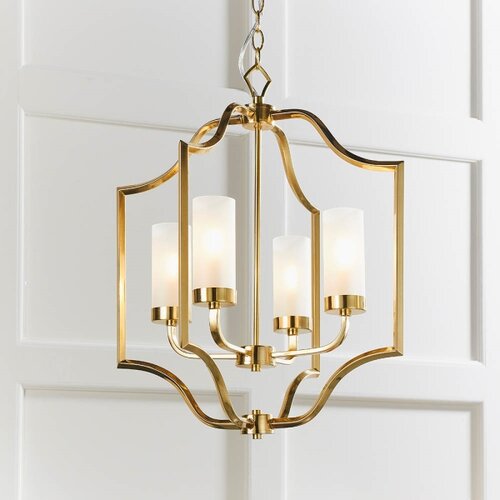  Endon 81914 - Luster na lancu EDREA 4xE14/6W/230V mesing Slike