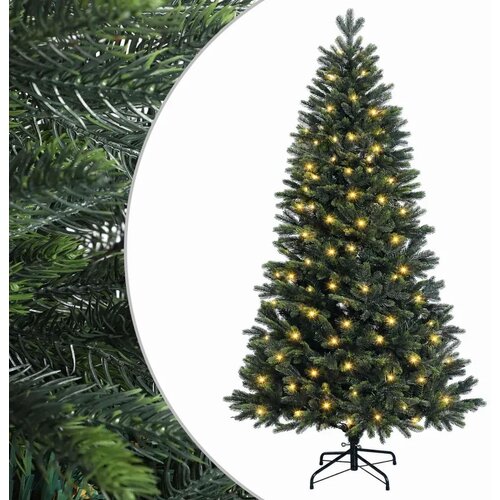  Umjetno božićno drvce s nogom 210 cm 300 LED lampica - 210 cm s LED svjetlima Slike