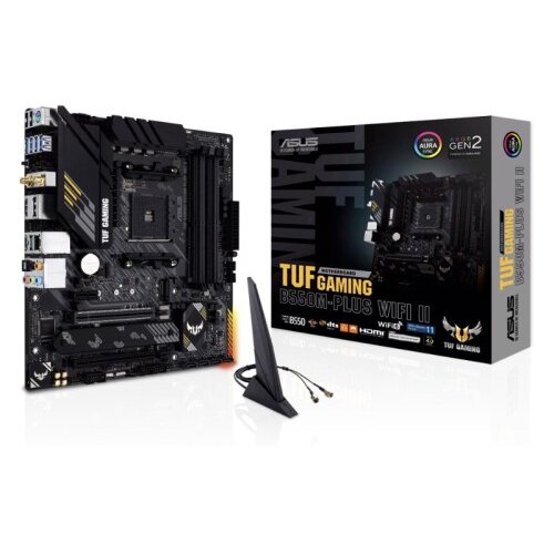 Asus TUF B550M-Plus WIFI II AM4 DDR4 gaming mATX osnovna plo&scaron;ča Cene