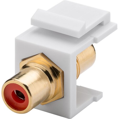 Goobay Audio konektor RCA keystone modul crveni Cene