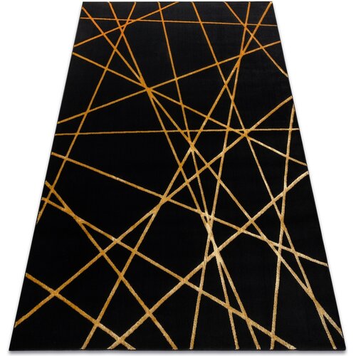 RugsX Preproge Preproga GLOSS sodobni 406C 86 stilski, 140x190 cm Črna Cene