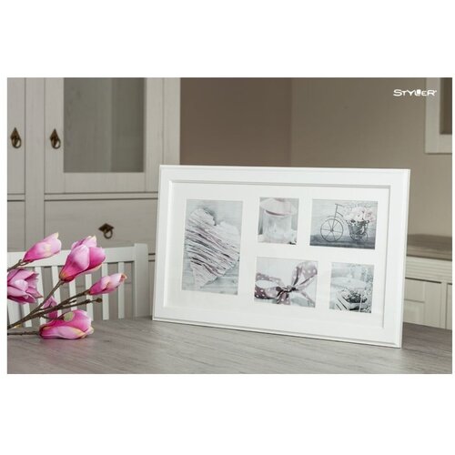 Styler Bel okvir za 5 fotografij Malmo, 51 x 27 cm Slike