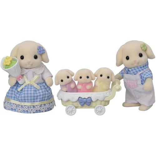 SYLVANIAN FAMILIES Družina zajčkov Flora, (21336665)