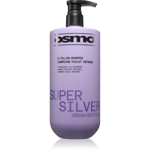 OSMO Super Silver No Yellow Shampoo &amp;scaron;ampon protiv žutih tonova za plavu i sijedu kosu 1000 ml Slike