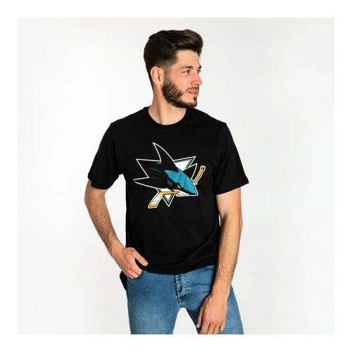 47 Brand Pánské tričko NHL San Jose Sharks Imprint ’47 Echo Tee Slike