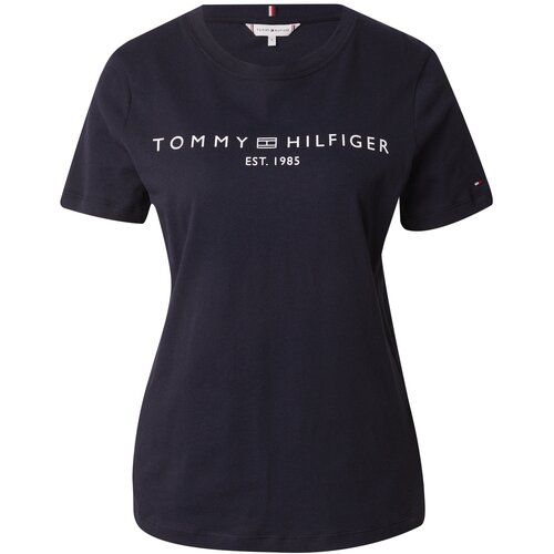 Tommy Hilfiger Majica temno modra / bela Slike