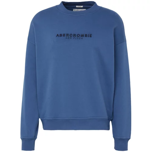 Abercrombie & Fitch Sweater majica plava / crna