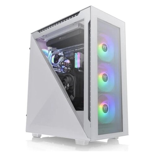 Thermaltake Kuci&scaron;te DIVIDER 500 TG ARGB Midi Tower/ATX/Mikro ATX/Mini-ITX/bez napajanja/bela Cene