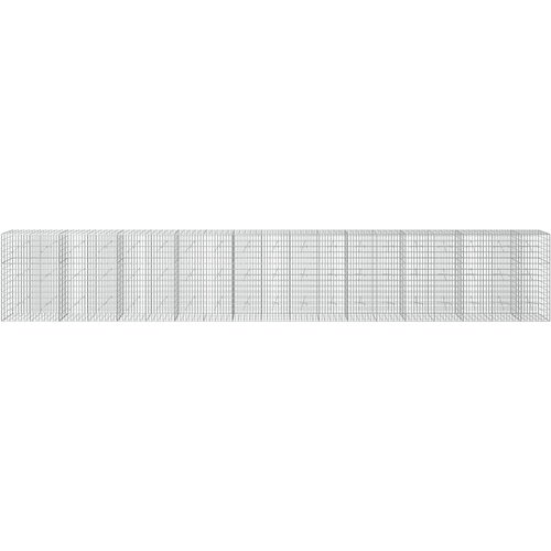  Gabion s žicom debljine 3,5 mm i mrežom 5x10 cm 950x20x150 cm Slike