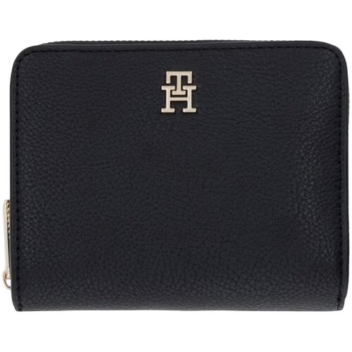 Tommy Hilfiger Denarnice TH ICON MED ZA W/FLAP AW0AW18475 Črna Cene