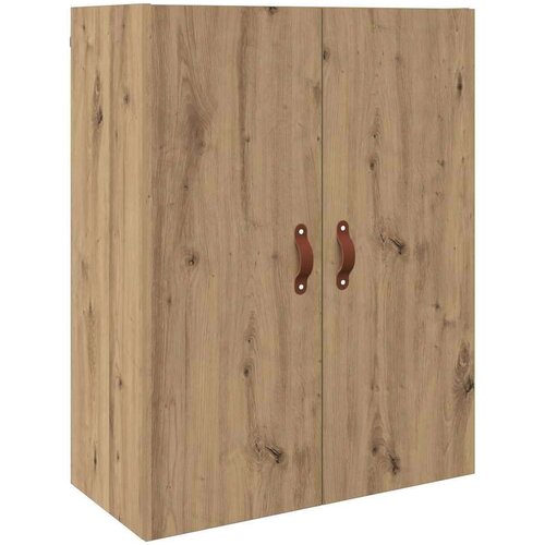 VidaXL Highboard Umjetnički hrast 69,5 x 34 x 180 cm Konstruirano drvo Slike