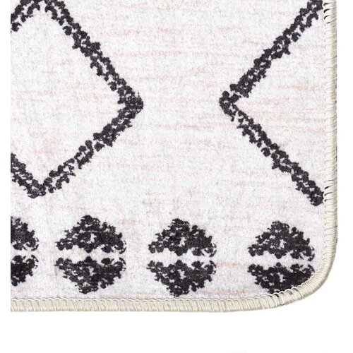  Perivi tepih crno-bijeli 120 x 170 cm Slike
