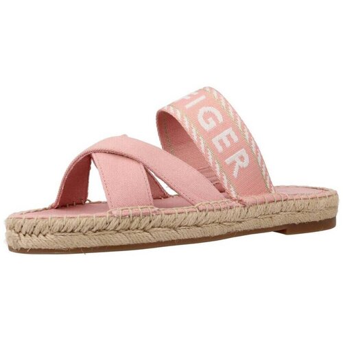 Tommy Hilfiger Sandali &amp;amp; Odprti čevlji WEBBING Rožnata Slike