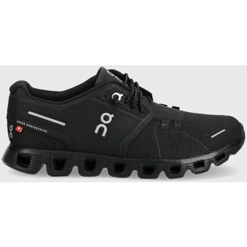 On-running Tekaški čevlji Cloud 5 črna barva, 5998905