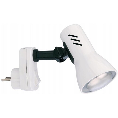 BRILONER 2763-016P - zidna lampa za utičnicu 1xE14/25W/230V bela Cene