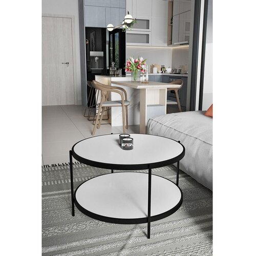 Woody Fashion bella - white white coffee table Slike