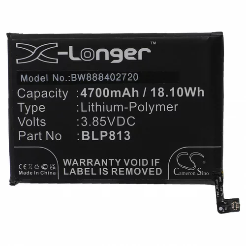 VHBW Baterija za OnePlus Nord N100, 4700 mAh