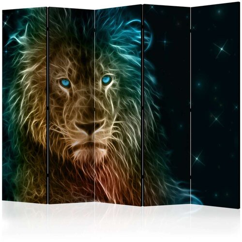  Paravan u 5 dijelova - Abstract lion... II [Room Dividers] 225x172 Slike
