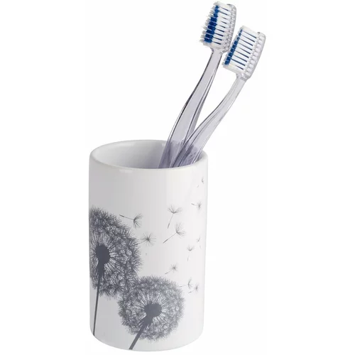 Wenko bijela keramička šalica za četkice za zube astera