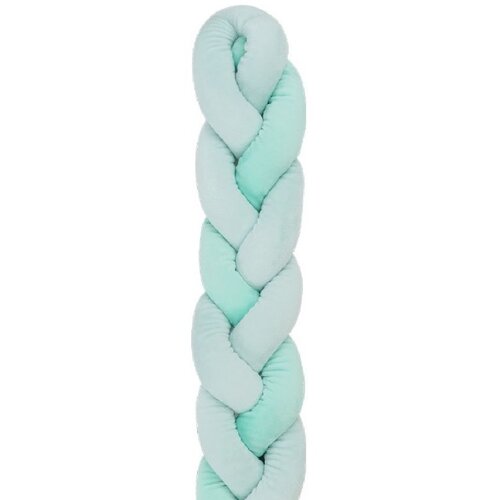 Kikka Boo Pletenica za krevetac trostruka 180 cm Mint Cene
