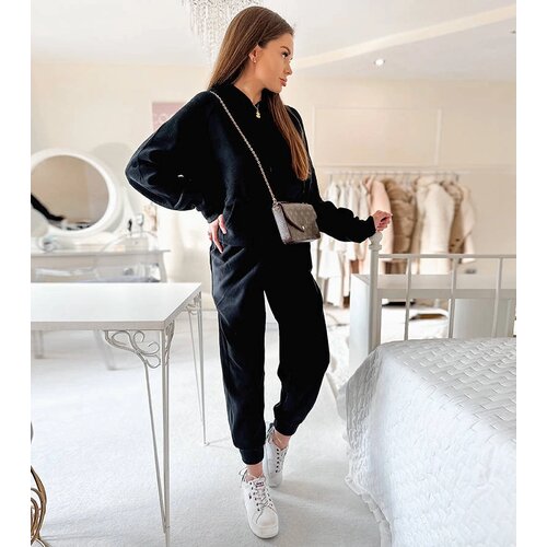 Gemre Black fleece tracksuit set Dance Slike
