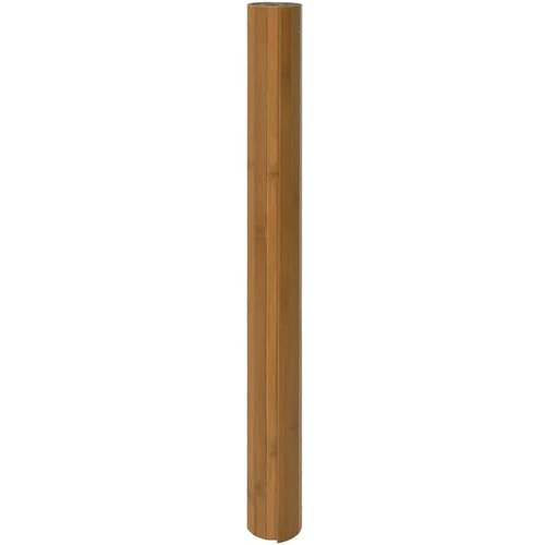  Tepih pravokutni smeđi 60 x 200 cm od bambusa Slike