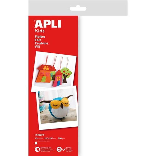 Apli Filc bel A4 10 kos, (20452042) Slike