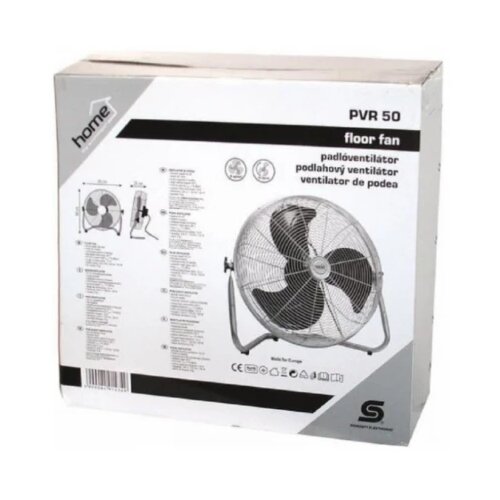 Home PVR 50 Ventilator podni, preènik 50cm, 120W, Inox Cene