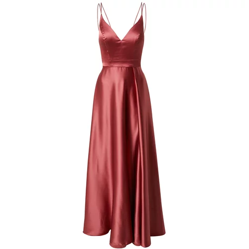 LUXUAR Večernja haljina karmin crvena
