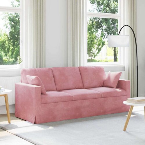 SOFA 180cm Ružičasta Metal - Ružičasta 180 cm Cijene