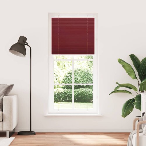  Plisirana zavjesa Bordo crvena 100x200 cm &amp;Scaron;irina tkanine 99,4 cm Poliester Slike