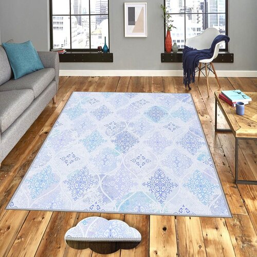 Conceptum Hypnose tepih Eexfab979-1, pravougaoni, 140x220 cm, svetloplavi Cene